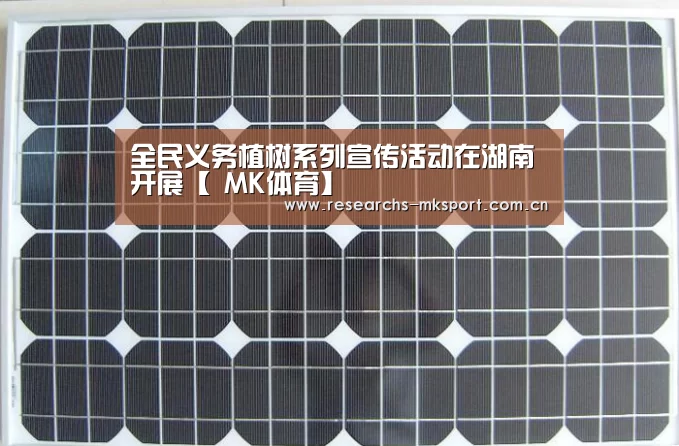 全民义务植树系列宣传活动在湖南开展【 MK体育】(图2) MK体育